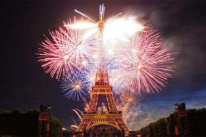 Sylwester na wieży Eiffla lub pod niebem Paryża 4 dni