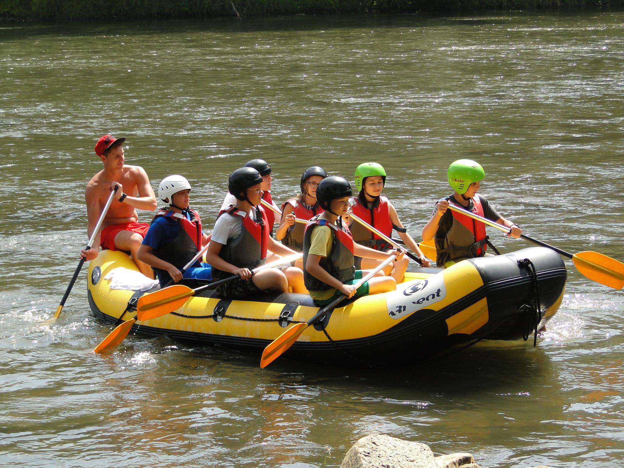 Rafting w Karpaczu? Tak! I to jeszcze na kolonii letniej