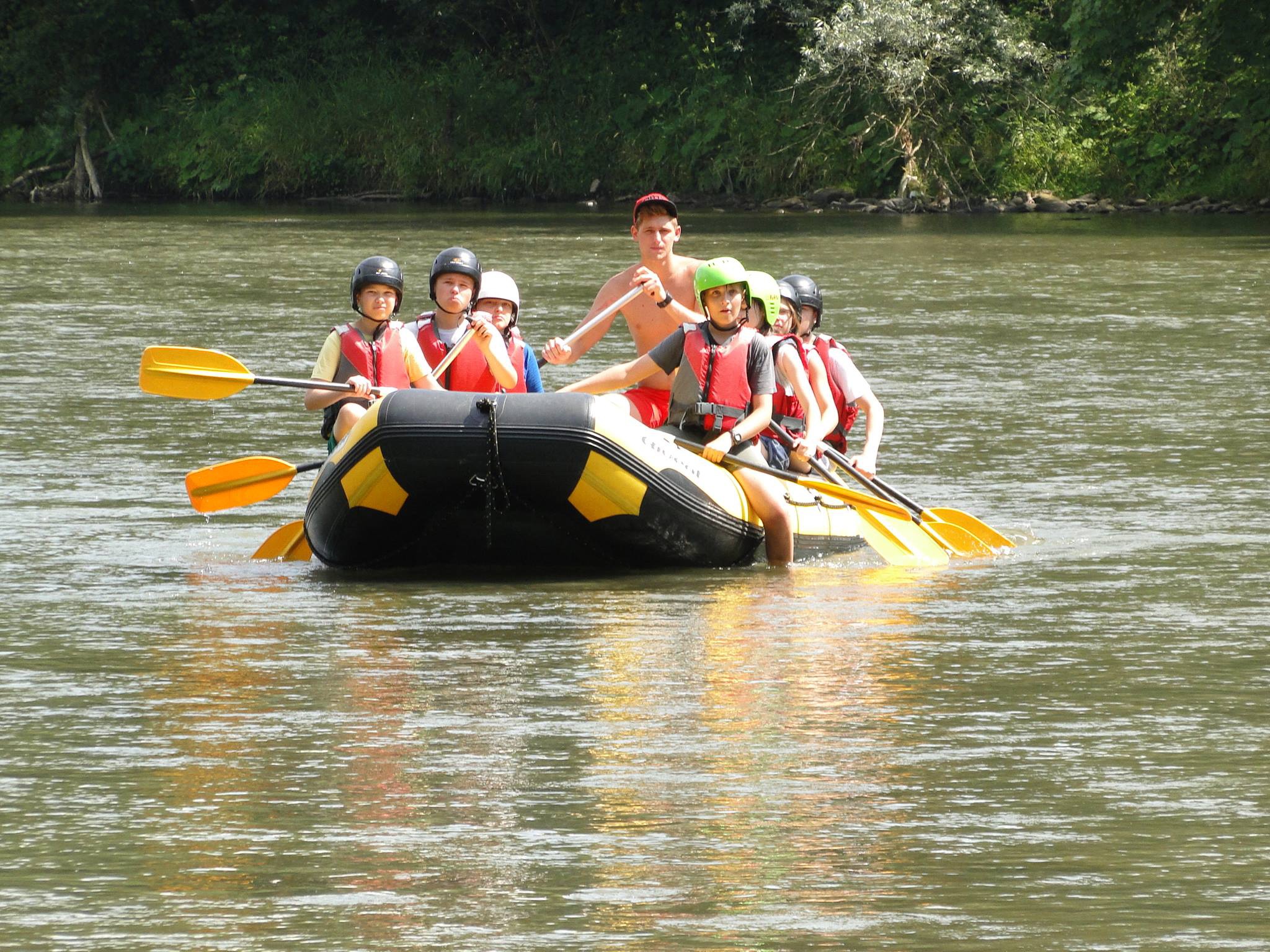 Rafting w Karpaczu? Tak! I to jeszcze na kolonii letniej